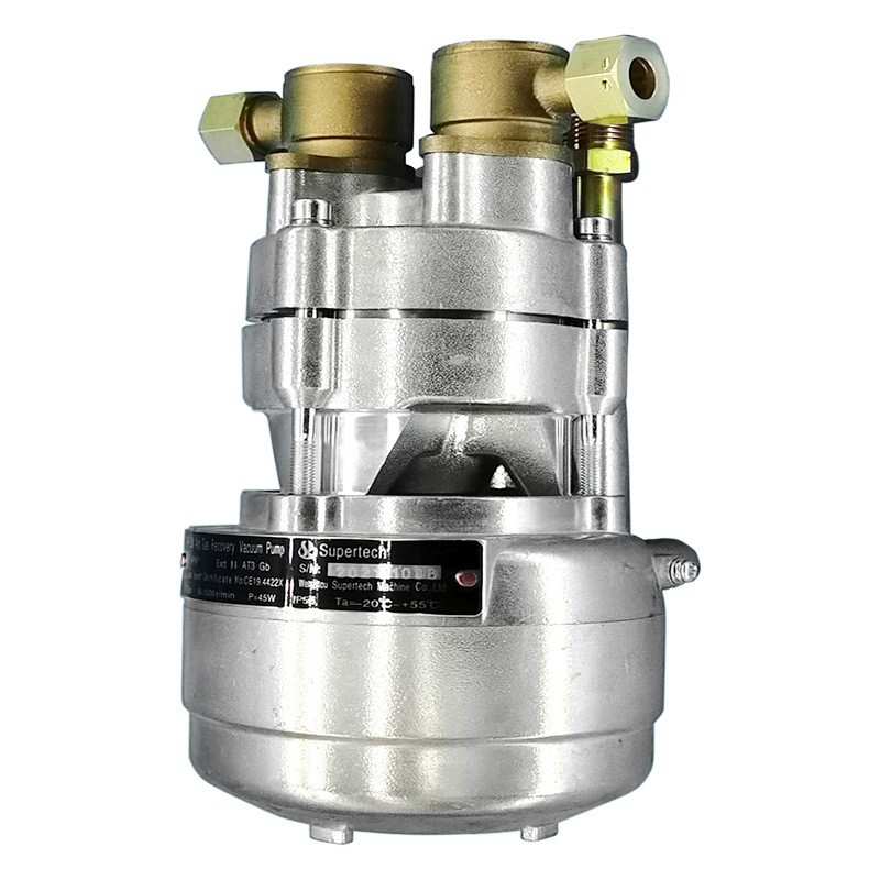 ​How do oil vapor recovery pumps contribute to the development of the oil vapor recovery industry?